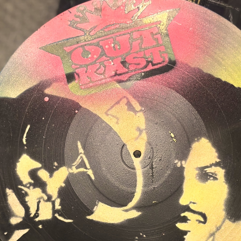 OutKast™️ AirBrushed Vinyl Record ArtWork